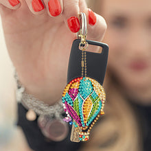 Load image into Gallery viewer, 6Pcs/Set Hot Air Balloon-Double Side Drill-Diamond Keychain