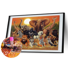 Load image into Gallery viewer, Tropical Animal-Full Round Diamond Painting-60x40cm-Large Size