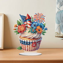 Load image into Gallery viewer, Mermaid Owl-Single Side Drill-Acrylic Diamond Desktop Ornament