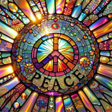 Load image into Gallery viewer, Flowers And Love-Full Round Diamond Painting-30x30cm