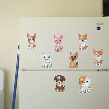 Load image into Gallery viewer, 8Pcs/Set Animal-Diamond Painting Magnet Refrigerator