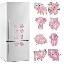 Load image into Gallery viewer, 8Pcs/Set Animal-Diamond Painting Magnet Refrigerator