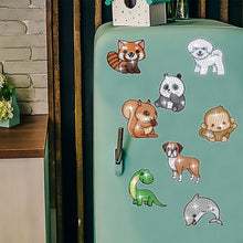 Load image into Gallery viewer, 8Pcs/Set Animal-Diamond Painting Magnet Refrigerator