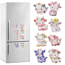 Load image into Gallery viewer, 8Pcs/Set Animal-Diamond Painting Magnet Refrigerator