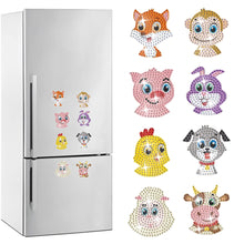 Load image into Gallery viewer, 8Pcs/Set Animal-Diamond Painting Magnet Refrigerator