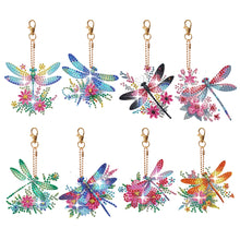 Load image into Gallery viewer, 6/8Pcs/Set Animal-Double Side Drill-Diamond Keychain