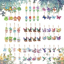 Load image into Gallery viewer, 6/8Pcs/Set Animal-Double Side Drill-Diamond Keychain