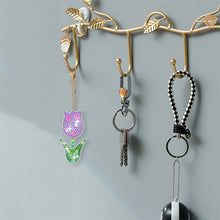Load image into Gallery viewer, 6/8Pcs/Set Animal-Double Side Drill-Diamond Keychain
