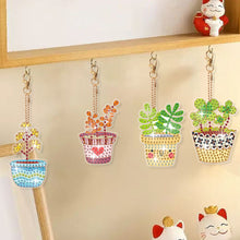 Load image into Gallery viewer, 6/8Pcs/Set Animal-Double Side Drill-Diamond Keychain