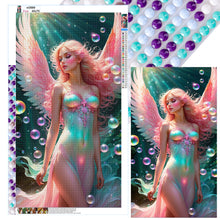 Load image into Gallery viewer, Girl-Full Round Diamond Painting-40x70cm-Large Size