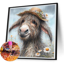 Load image into Gallery viewer, Donkey-Full Round Diamond Painting-30x30cm