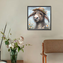 Load image into Gallery viewer, Donkey-Full Round Diamond Painting-30x30cm