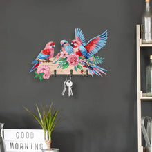 Load image into Gallery viewer, Flower Bird-Diamond Art Craft Wall Hooks