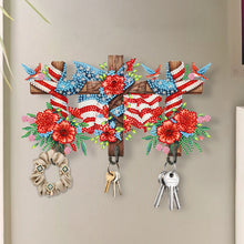 Load image into Gallery viewer, Independence Day-Diamond Art Craft Wall Hooks