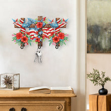 Load image into Gallery viewer, Independence Day-Diamond Art Craft Wall Hooks