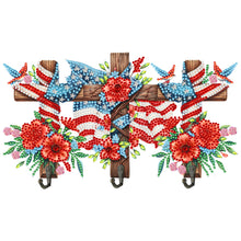 Load image into Gallery viewer, Independence Day-Diamond Art Craft Wall Hooks