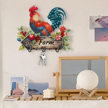Load image into Gallery viewer, Farm Chicken-Diamond Art Craft Wall Hooks