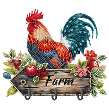 Load image into Gallery viewer, Farm Chicken-Diamond Art Craft Wall Hooks