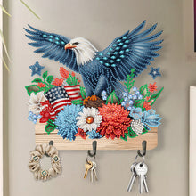 Load image into Gallery viewer, Eagle Flower-Diamond Art Craft Wall Hooks