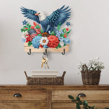 Load image into Gallery viewer, Eagle Flower-Diamond Art Craft Wall Hooks