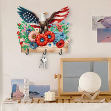 Load image into Gallery viewer, Eagle Flower-Diamond Art Craft Wall Hooks