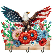 Load image into Gallery viewer, Eagle Flower-Diamond Art Craft Wall Hooks