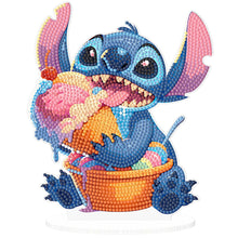 Load image into Gallery viewer, Stitch-Single Side Drill-Acrylic Diamond Desktop Ornament