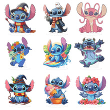 Load image into Gallery viewer, Stitch-Single Side Drill-Acrylic Diamond Desktop Ornament