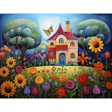 Load image into Gallery viewer, House-Full Square Diamond Painting-40x30cm