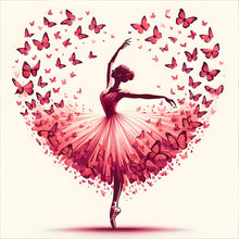 Load image into Gallery viewer, Garden Girl-Full Round Diamond Painting-30x30cm