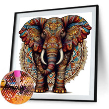 Load image into Gallery viewer, Elephant-Full Round Diamond Painting-40x40cm