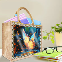 Load image into Gallery viewer, Butterfly Owl-Diamond Painting Shopping Bag(With Two Carvas)