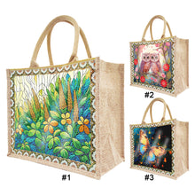 Load image into Gallery viewer, Butterfly Owl-Diamond Painting Shopping Bag(With Two Carvas)