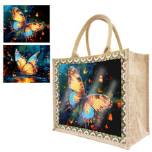 Load image into Gallery viewer, Butterfly Owl-Diamond Painting Shopping Bag(With Two Carvas)