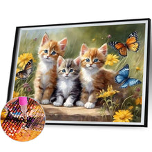 Load image into Gallery viewer, Cat-Full Square Diamond Painting-40x30cm