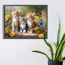 Load image into Gallery viewer, Cat-Full Square Diamond Painting-40x30cm