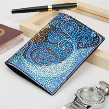 Load image into Gallery viewer, Flower-DIY Diamond Passport Case