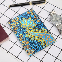 Load image into Gallery viewer, Flower-DIY Diamond Passport Case