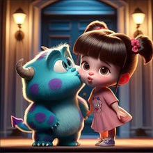 Load image into Gallery viewer, Cartoon-Full Round Diamond Painting-40x40cm