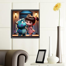 Load image into Gallery viewer, Cartoon-Full Round Diamond Painting-40x40cm