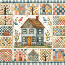 Load image into Gallery viewer, House-Full Round Diamond Painting-40x40cm