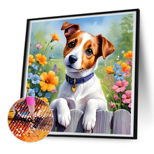 Load image into Gallery viewer, Dog-Full Round Diamond Painting-30x30cm