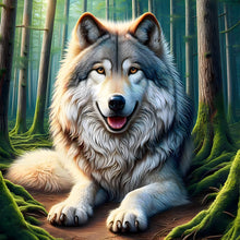 Load image into Gallery viewer, Dog-Full Round Diamond Painting-30x30cm