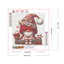 Load image into Gallery viewer, Fruit Gnome-Full Round Diamond Painting-30x30cm