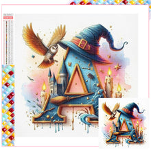 Load image into Gallery viewer, Harry Potter 26 Alphabet-Full Square Diamond Painting-30x30cm