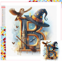 Load image into Gallery viewer, Harry Potter 26 Alphabet-Full Square Diamond Painting-30x30cm