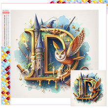 Load image into Gallery viewer, Harry Potter 26 Alphabet-Full Square Diamond Painting-30x30cm