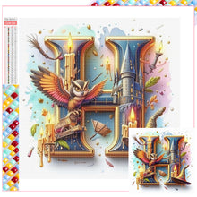 Load image into Gallery viewer, Harry Potter 26 Alphabet-Full Square Diamond Painting-30x30cm
