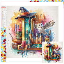 Load image into Gallery viewer, Harry Potter 26 Alphabet-Full Square Diamond Painting-30x30cm