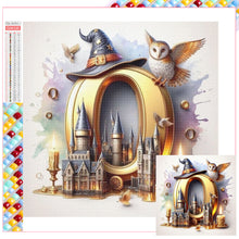 Load image into Gallery viewer, Harry Potter 26 Alphabet-Full Square Diamond Painting-30x30cm